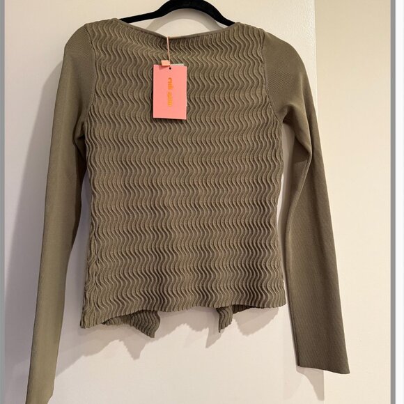 Cult Gaia Troi Knit Top Small NWT - Picture 6 of 7
